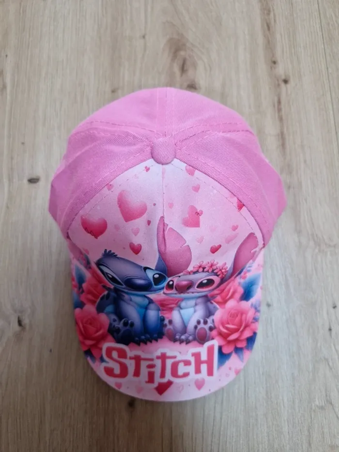 Casquette rose Stitch – Disney- Neuf - photo numéro 2