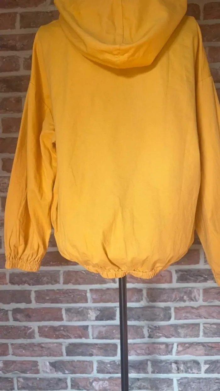 Veste zipée jaune à capuche Miss Summey S/M - photo numéro 10