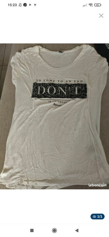 Tee-shirt S Pimkie 