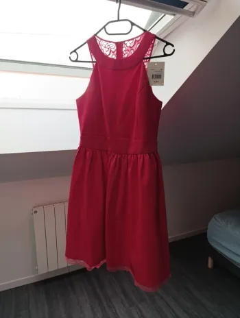 Robe fuchsia nafnaf t36