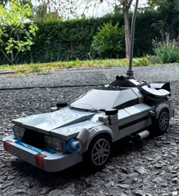 Dolorean Back to the future en briques