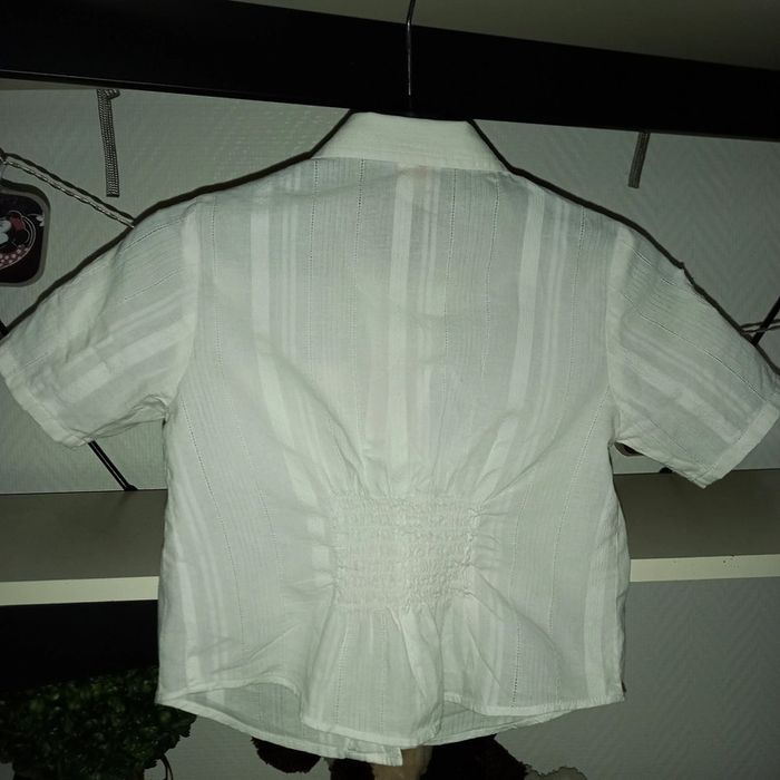 Chemise / chemisier fille état neuf Manches courtes by Cyrillus 6 ans 🛍 - photo numéro 5