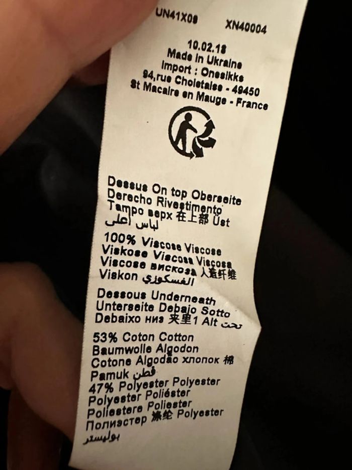 Très belle veste Ikks junior réversible - photo numéro 6