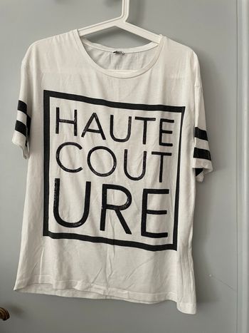 T-shirt blanc et noir femme / Pimkie