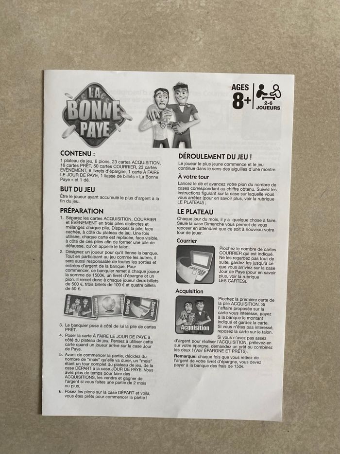 Jeu de société La Bonne Paye – nouvelle édition Hasbro Gaming – complet - photo numéro 6