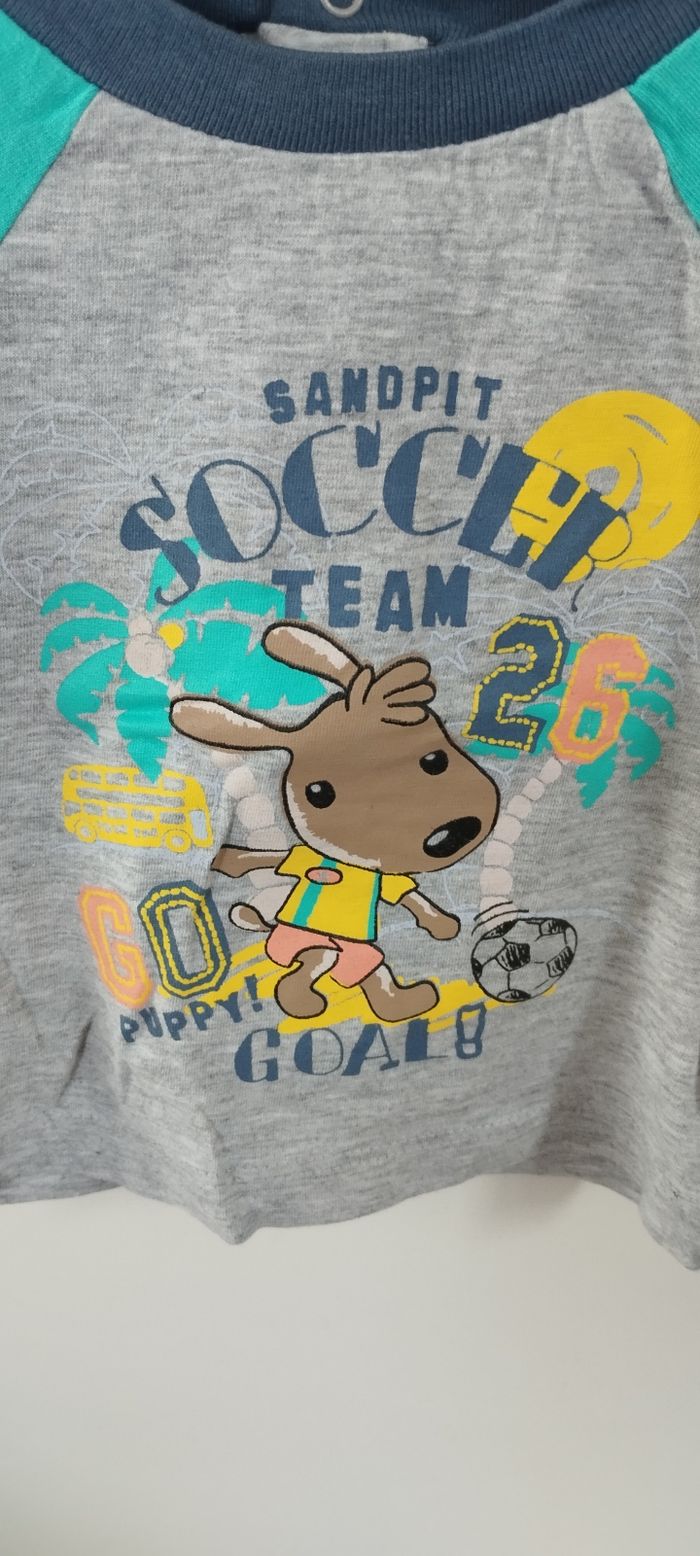 T-shirt MC garçon 3 mois influx - photo numéro 3