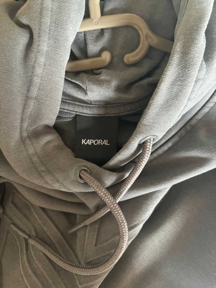 Sweat à capuche kaporal gris - photo numéro 3