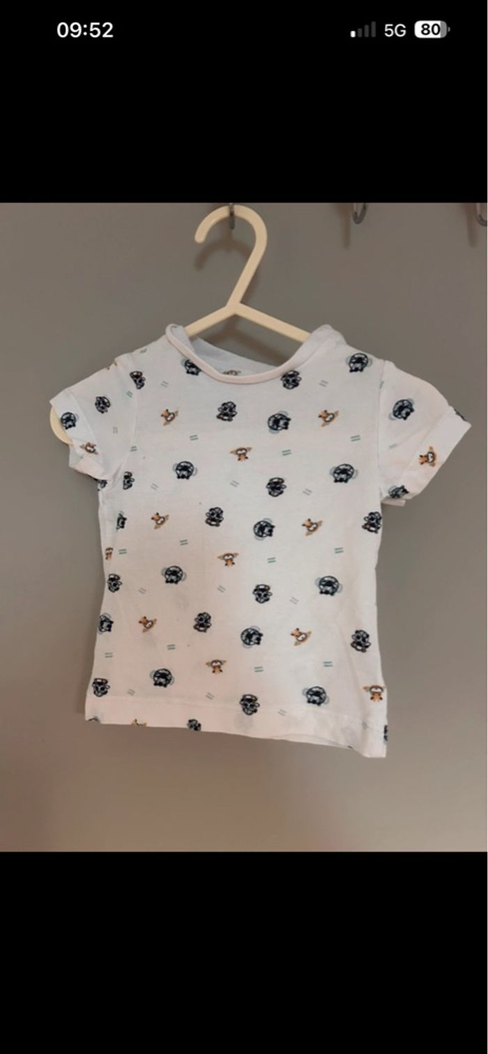 3 Tes shirt 6 mois garçon - photo numéro 2