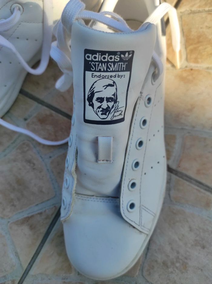 Baskets Adidas Stan Smith cuir taille 42 - photo numéro 4