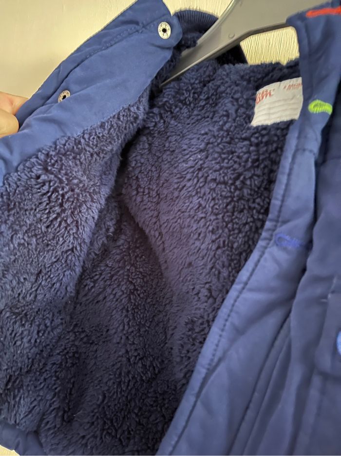 Manteau bleu pour bébé - photo numéro 7
