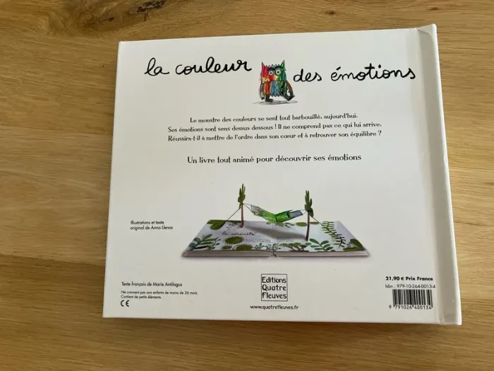 Livre la couleur des émotions - photo numéro 2