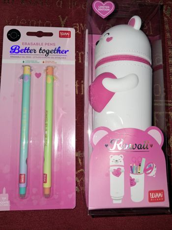 Légami Trousse st valentin 2025 édition limitée plus stylos Better together st valentin 2026