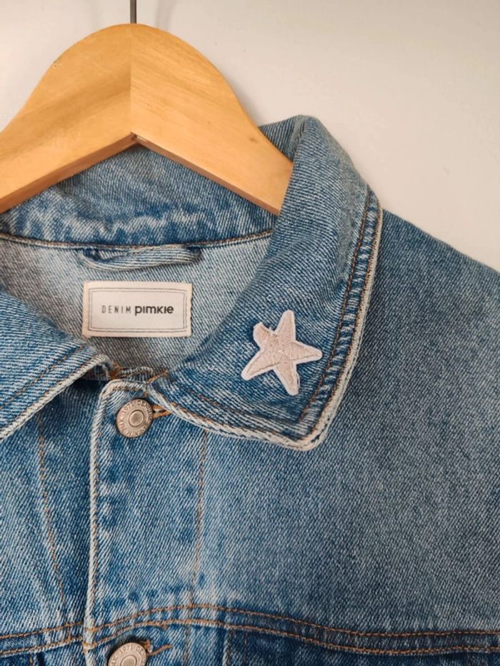 Veste Denim PimKie Brodé taille M - photo numéro 6