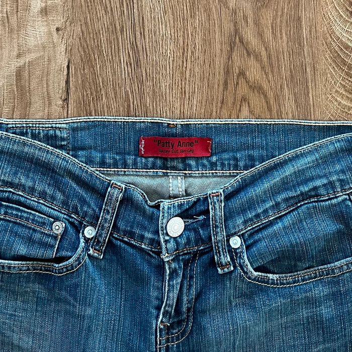 Jean/pantalon bleu Levi's Patty Anne Slim, femme, taille : W 28 L 34 (38 taille française) - photo numéro 6