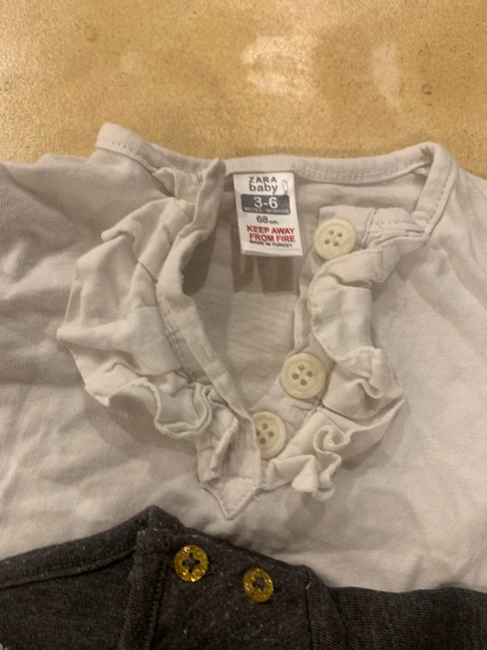 Lot vêtements bébé fille 3 mois adidas grain de blé - photo numéro 4