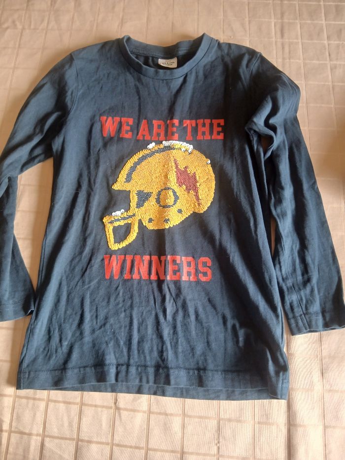 Lot chemises et manches longues 8 ans - photo numéro 3