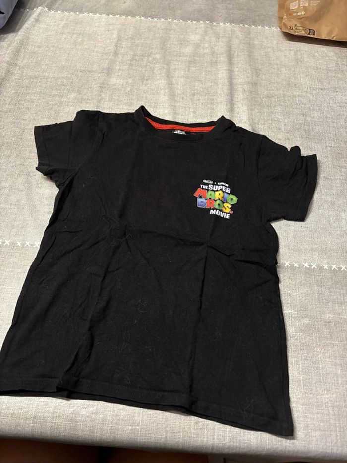T shirt Mario 8 ans