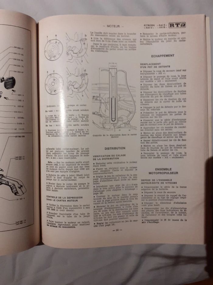Revue technique automobile Citroën "Ami 8" - photo numéro 3