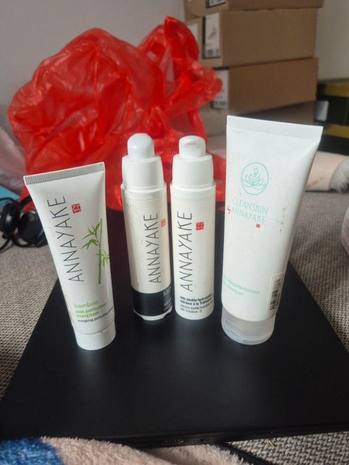 Lot annayake nettoyant + soin perfecteur +soin hydratation +soin anti ride - photo numéro 2