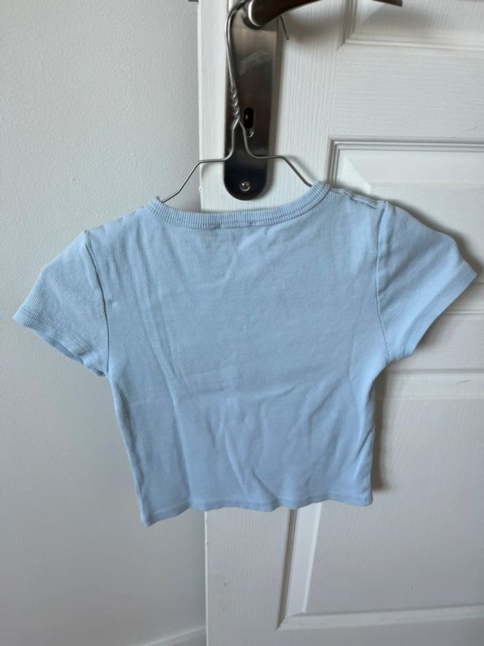 Top bleu clair - photo numéro 2