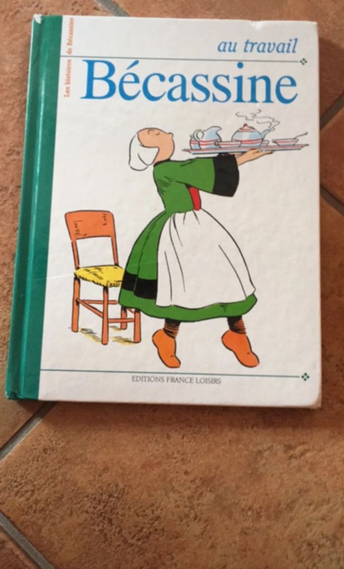 Libre bécassine au travail
