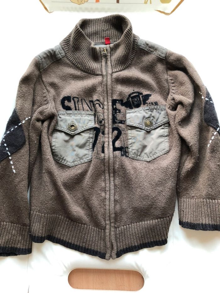 Gilet 5 ans catimini marron 5 ans