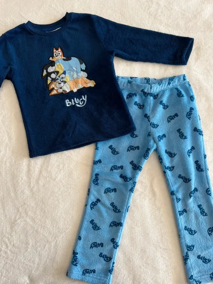 Pyjama Bluey Bingo taille 4-5 ans