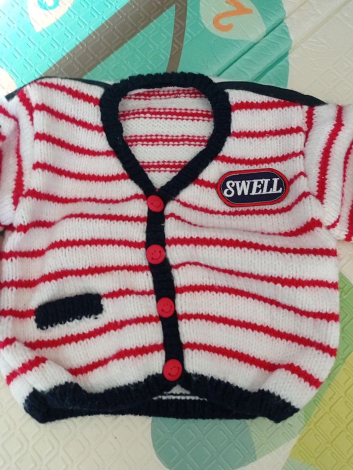 Gilet a rayures - photo numéro 2