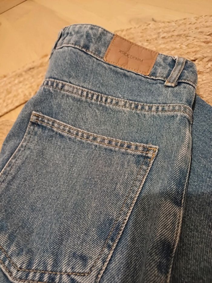 Jean bleu taille haute bleu clair LC Waikiki taille S/M 36/38 - photo numéro 4