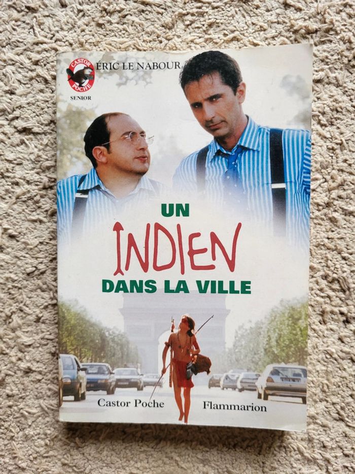 Roman jeunesse "Un indien dans la ville" d'Éric Le Nabour