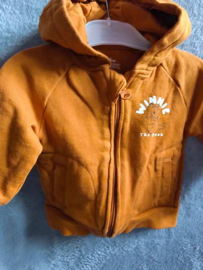 Gilet a capuche Winnie l'ourson Disney 6 mois - photo numéro 3