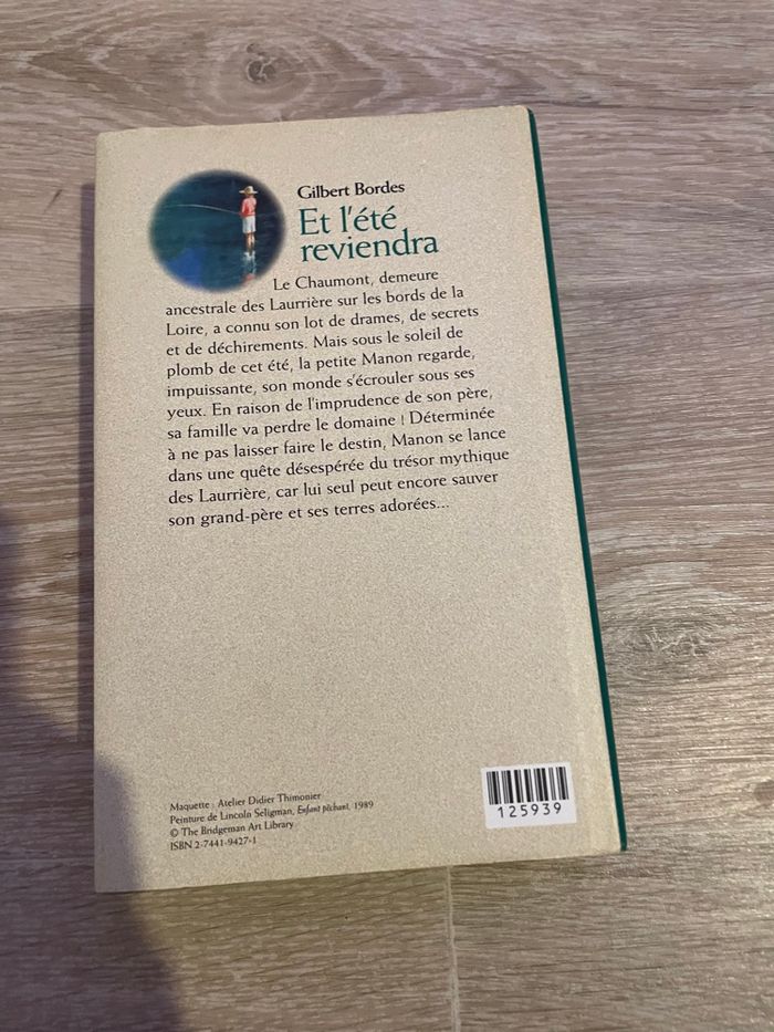 Livre et l été reviendra de Gilbert bordes neuf - photo numéro 2