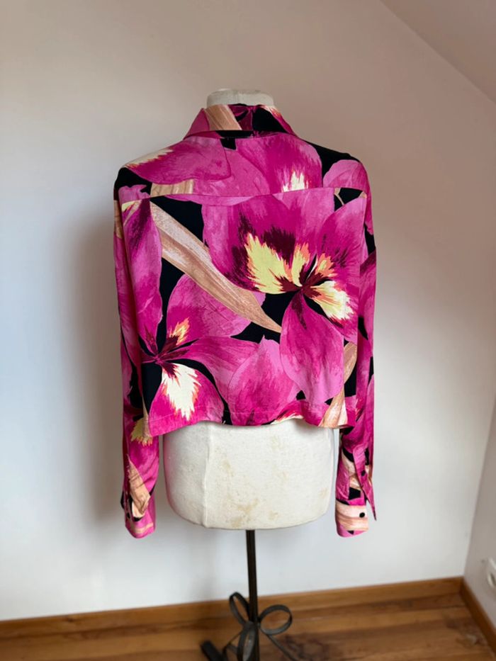 Superbe chemise ou veste legere neuve en viscose coloré H&M 🌸 42 XL - photo numéro 5