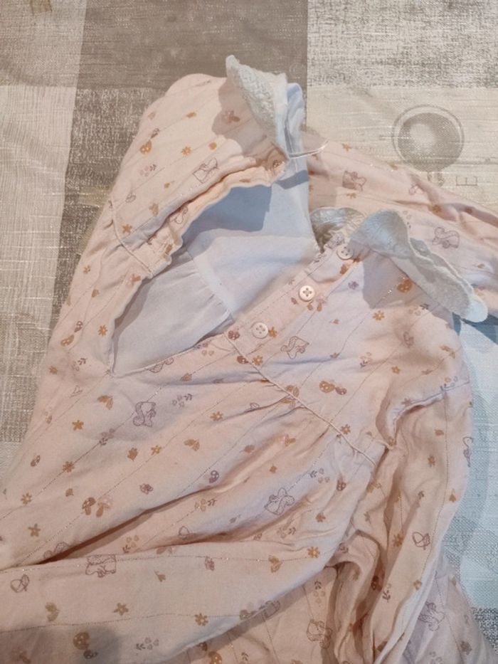 Robe col claudine rose pâle taille 36 mois - photo numéro 6