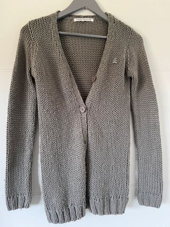 Gilet long laine fille 12 ans Lulu castagnettes