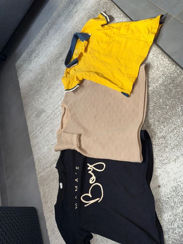 Lot de 3 tshirt garçons 116-122