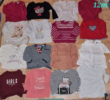 Lot maillot 12mois