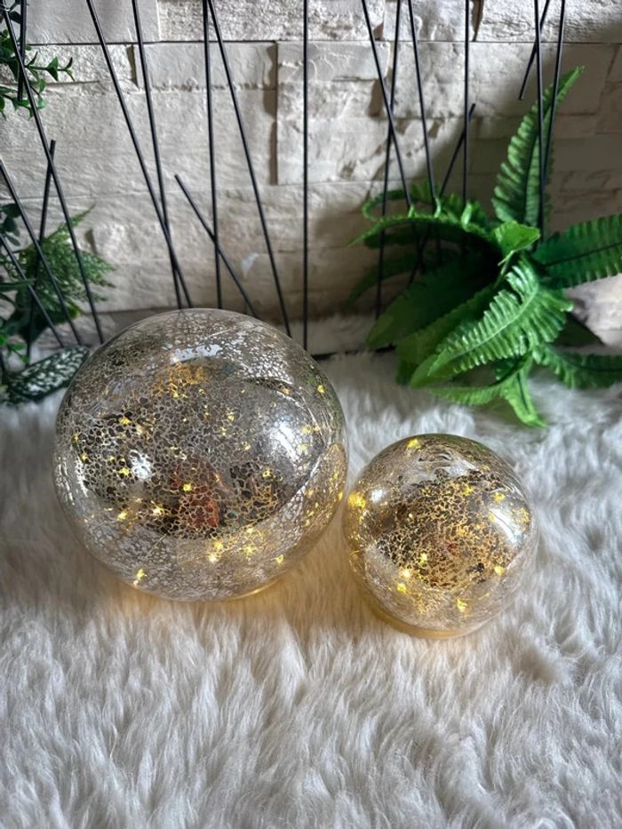 Lot de deux photophores à led - photo numéro 4