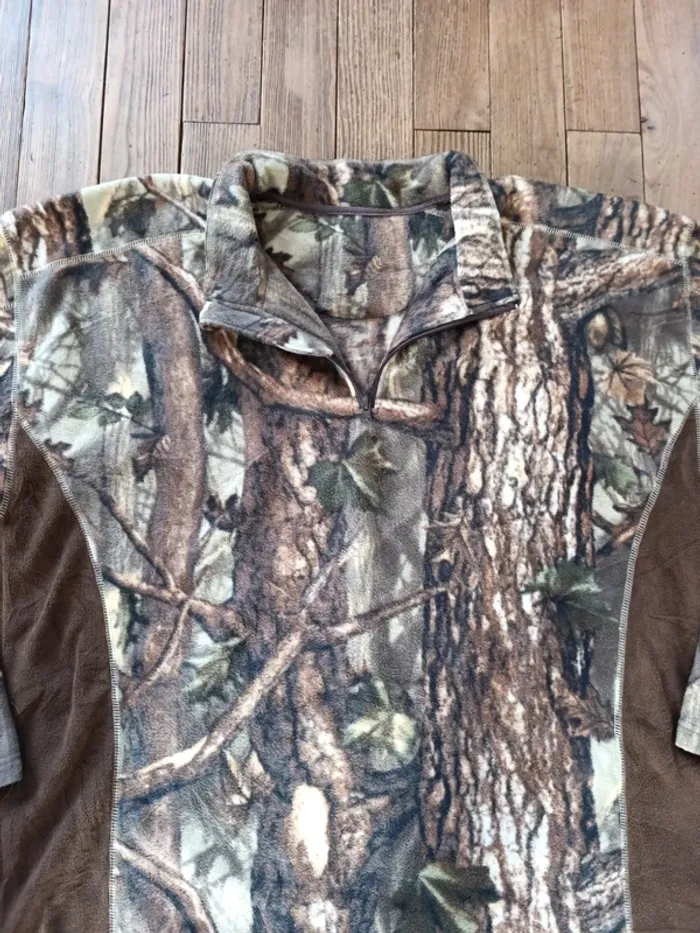 Sweat polaire Camo realtree forestier XXL - photo numéro 2