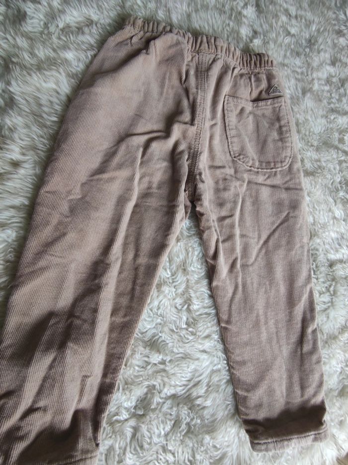 Pantalon souple velours 2-3 ans - photo numéro 5
