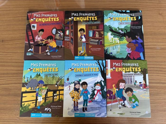 Lot de livres Mes premières enquêtes