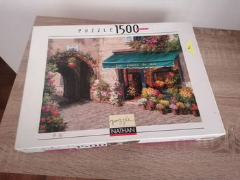 Puzzle 1500 pieces "les fleurs du mal" Nathan