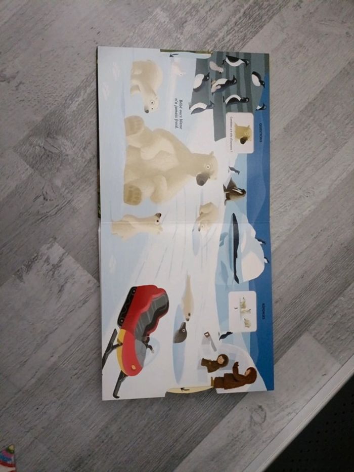 Livre lecture active les animaux et leurs petits - photo numéro 3