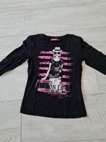 Haut ML "Fashion Love" 9 ans fille