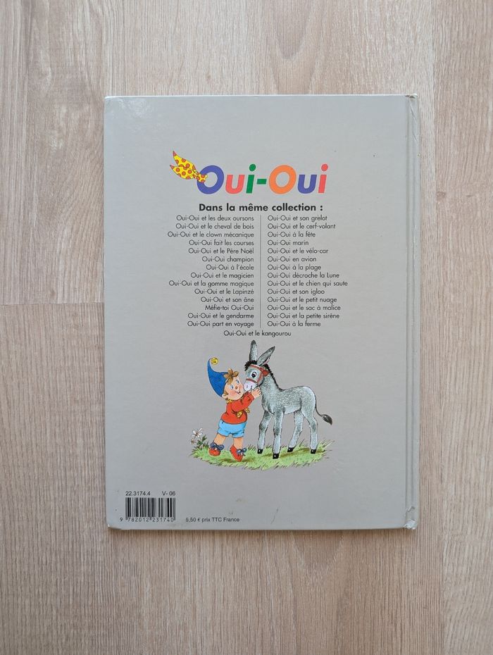 Livre Oui Oui et son âne - photo numéro 2