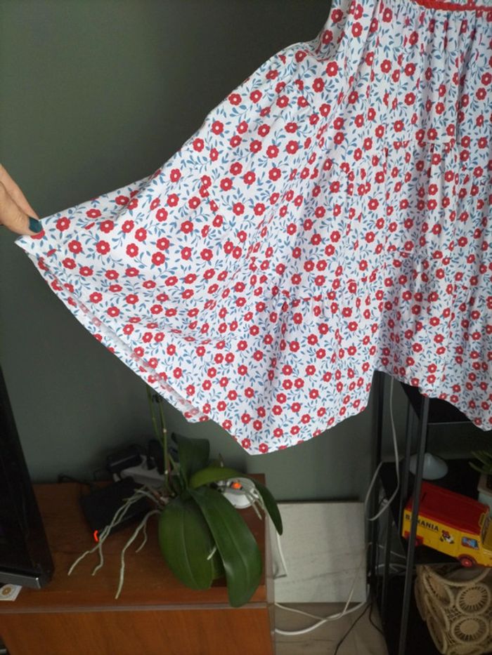 Robe chemise fleurs - photo numéro 5