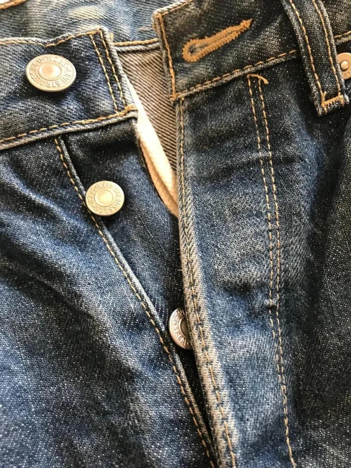 Jean Lévis bleu modèle 507 - photo numéro 3