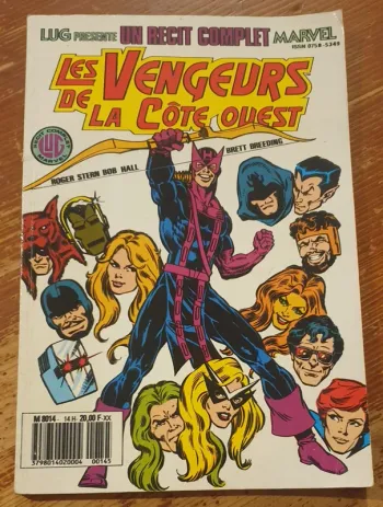 Comics Marvel LUG - Les vengeurs de la cote ouest - recit complet