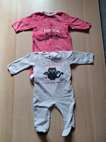 Lot de 2 pyjamas