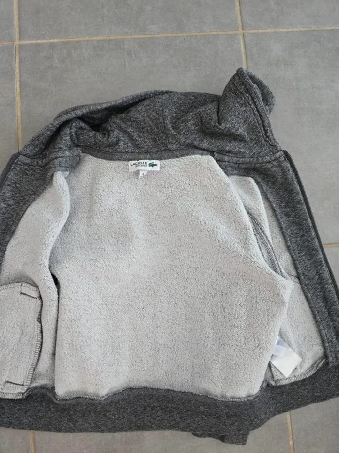 Veste gris Lacoste - photo numéro 4